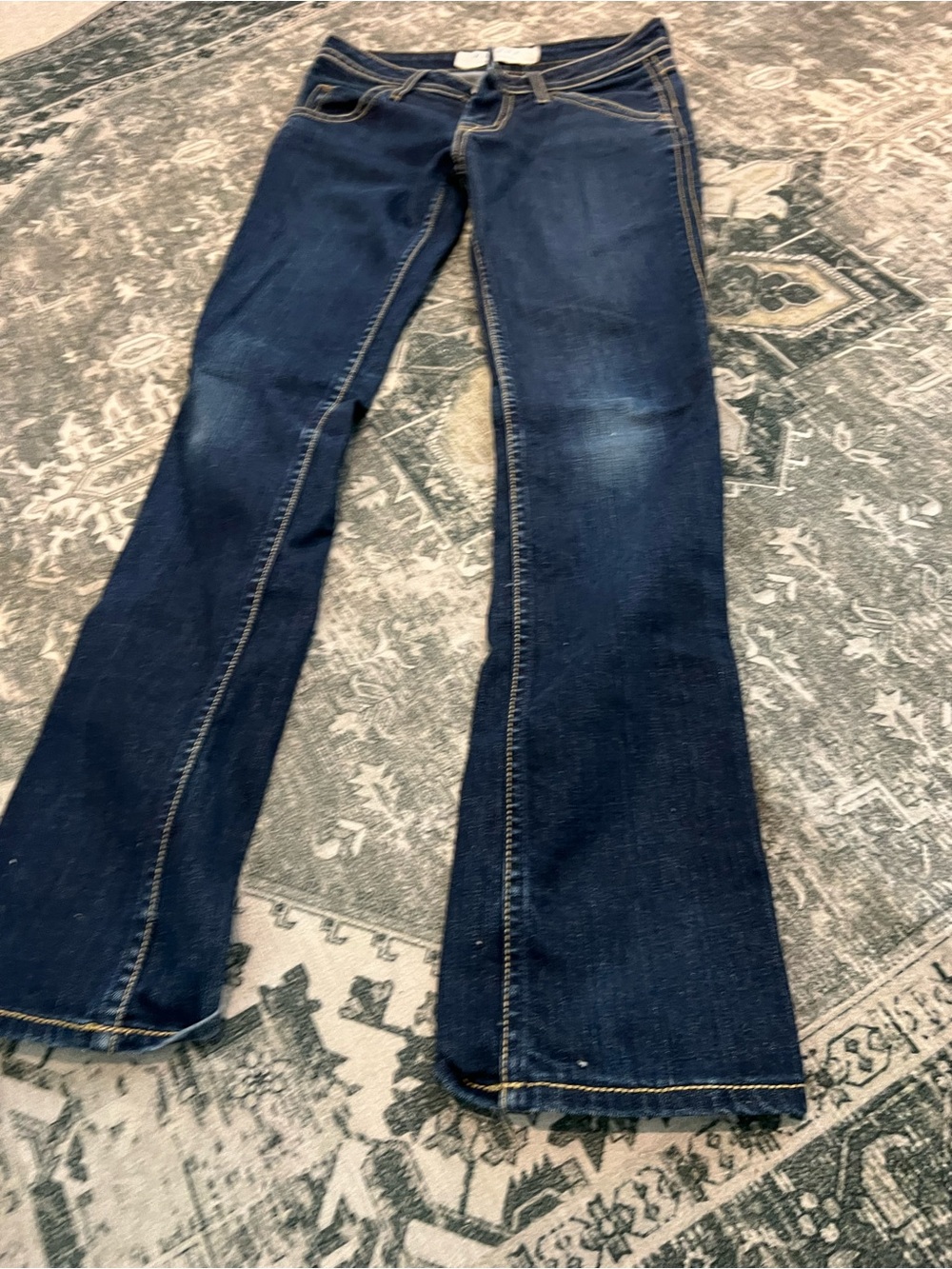 Hudson Jeans Dark Blue Straight Leg Women’s Jeans - Picture 2 of 7